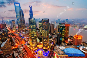 Вечерний Шанхай