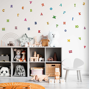 Стикер алфавит 40х60