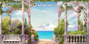 Терраса на море