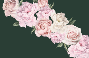 Акварельные пионы