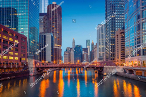 Вечерний Чикаго