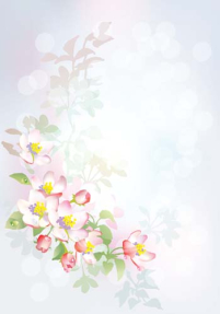 Рисованные цветы