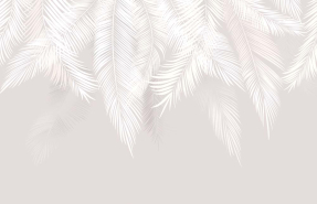 Белые листья