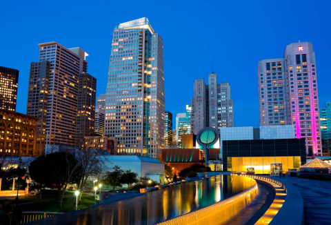 Ночной Дубай