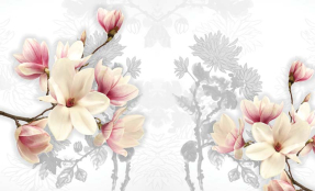 Магнолии 3д