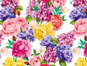 Яркие цветы