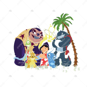 Персонажі мультфільму Ліло і Стіч