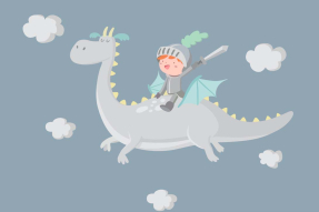 Рыцарь на драконе