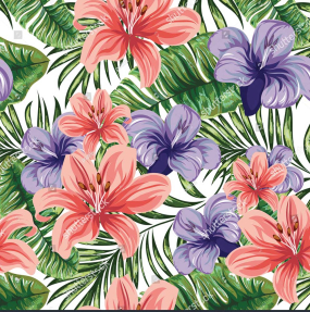 Тропические цветы