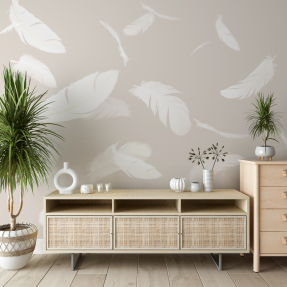 Бежеві пір'я