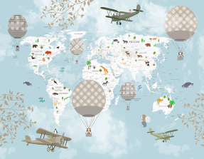 Карта с шарами