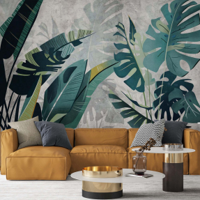 Тропические листья