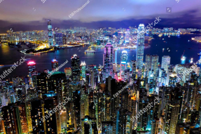 Ночной Гонконг