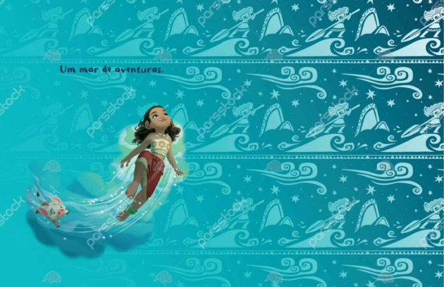 Моана в детстве