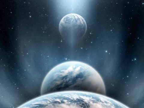 Планети в космосі Планети в космосі