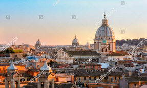 Вид на Рим