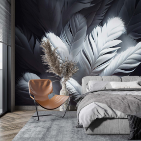 Белые перья