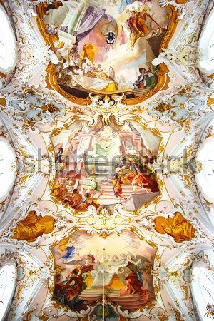 Фреска на стелі Фреска на стелі