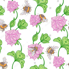 Клевер и пчелы