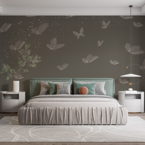 Коричневые бабочки