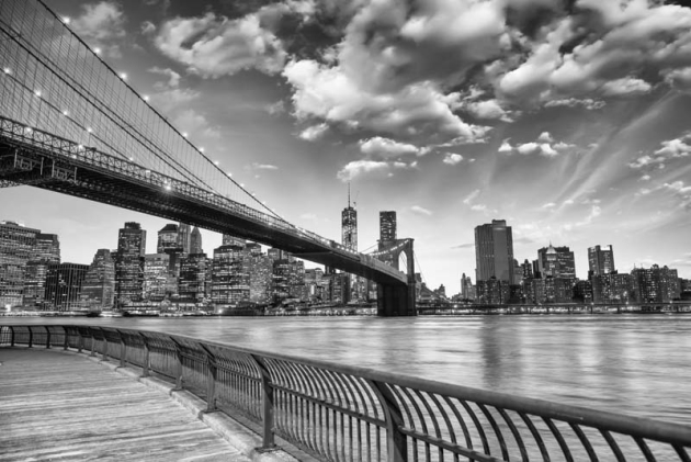 Бруклинский мост ЧБ