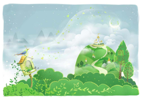 Домик на горе