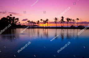 Закат на Гавайях