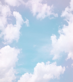 Небо в нежных тонах