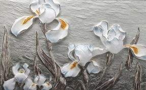 Масляные цветы