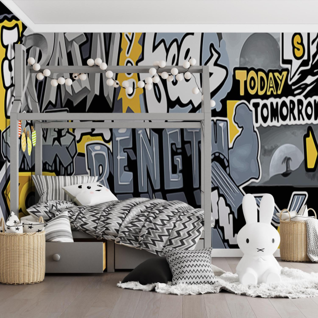 Граффити на стене