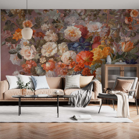 Коллаж из цветов