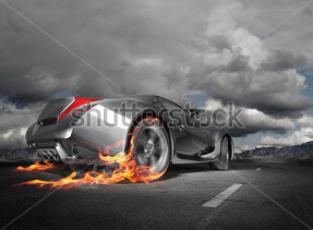 Огненное авто