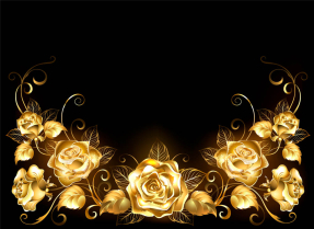Золотые розы