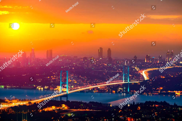 Закат в Стамбуле