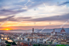 Вид на город