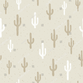 Пастельные кактусы