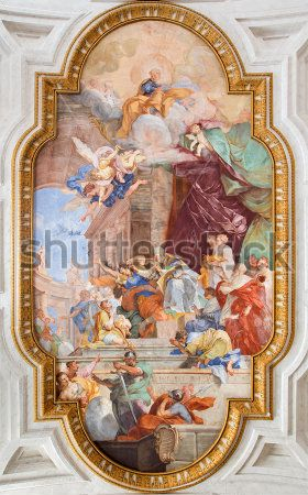 Розпис на стелі