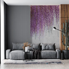 Свисающие Акварельные цветы