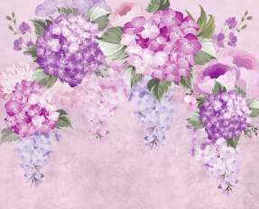 Сиреневые цветы