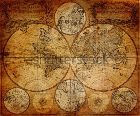 Винтажная карта