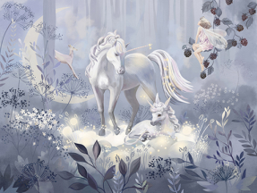 Единороги в лесу