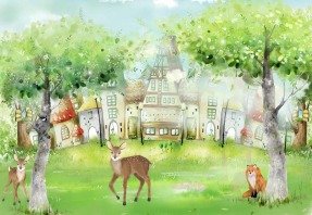 Городок в лесу