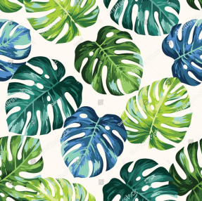 Листья монстеры