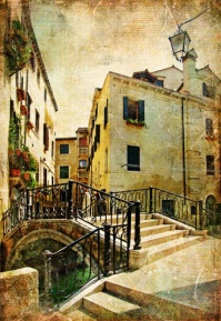 Картины Улочка старого города