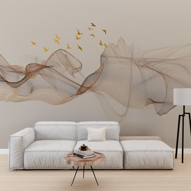 Абстракция с дымкой