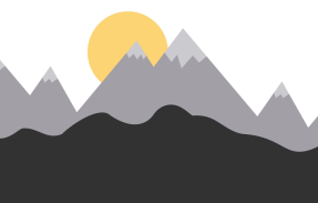 Рисованные горы