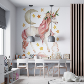 Единорог на облаке