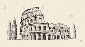 Иллюстрация Колизея