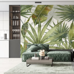 Тропические листья