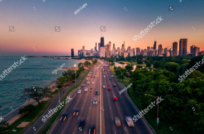 Вид на город